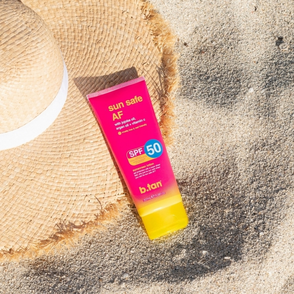 B.tan spf 50 lotion